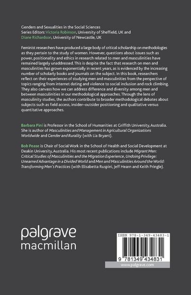Produktbild: Men, Masculinities and Methodologies