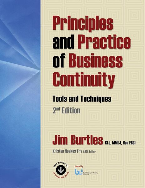 Produktbild: Principles and Practice of Business Continuity