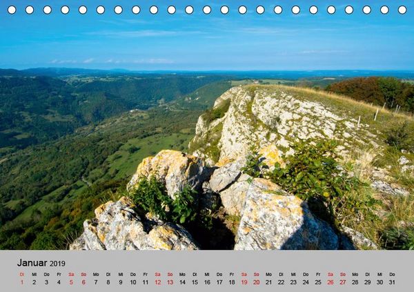 Produktbild: Zauberhaftes Franche Comt&eacute; (Tischkalender 2019 DIN A5 quer)