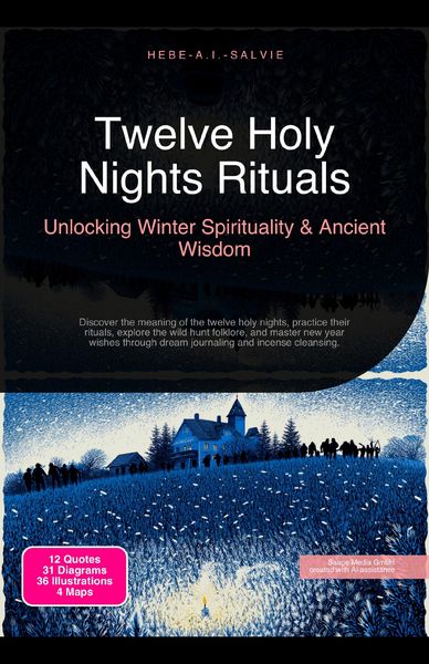 Produktbild: Twelve Holy Nights Rituals: Unlocking Winter Spirituality & Ancient Wisdom