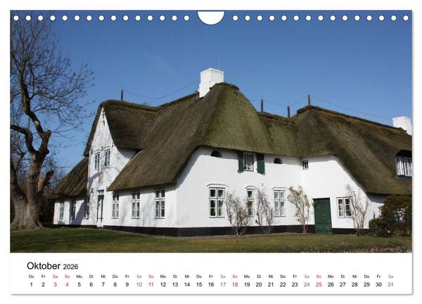 Produktbild: Friesenh&auml;user (Wandkalender 2026 DIN A4 quer), CALVENDO Monatskalender