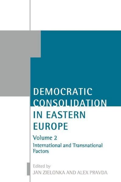 Produktbild: Democratic Consolidation in Ea