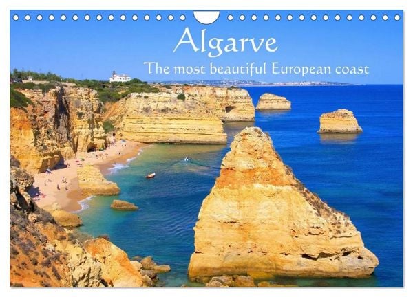 Algarve - The most beautiful European coast (Wall Calendar 2026 DIN A4 landscape), CALVENDO 12 Month Wall Calendar