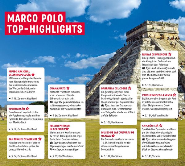 Produktbild: MARCO POLO Reisef&uuml;hrer Mexiko