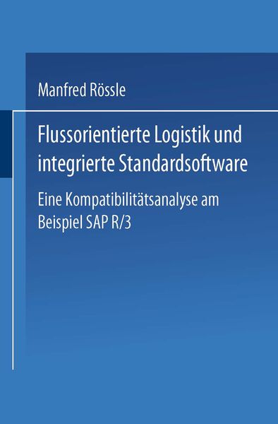 Produktbild: Flussorientierte Logistik und integrierte Standardsoftware