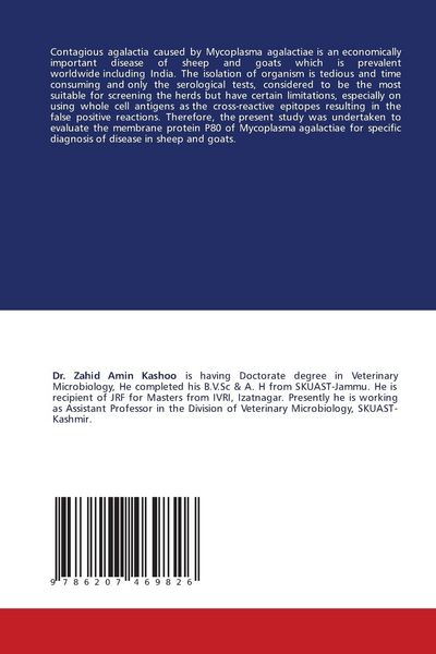 Produktbild: Cloning Of P80 Surface Lipoprotein Of Mycoplasma Agalactiae