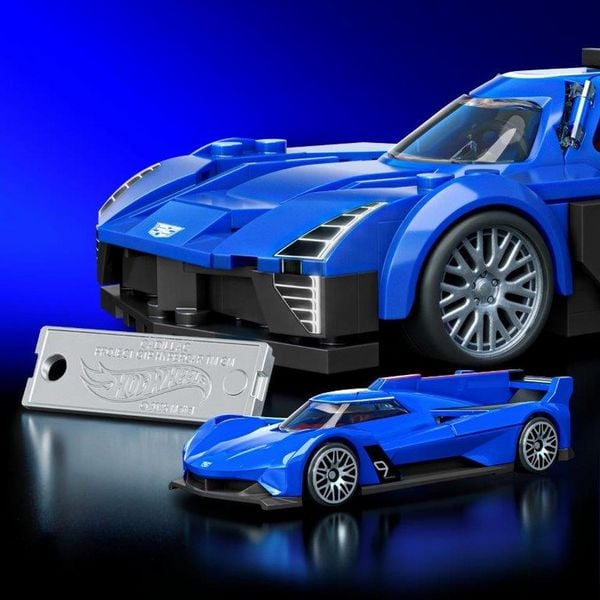 Produktbild: Mattel Brick Shop HW SPEED SERIES CADILLAC