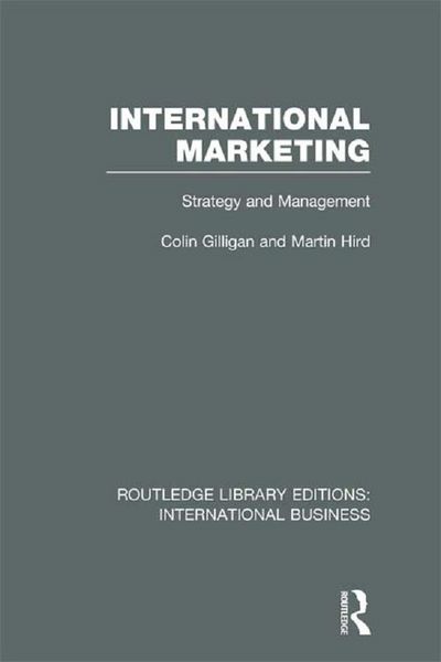 Produktbild: International Marketing (RLE International Business)