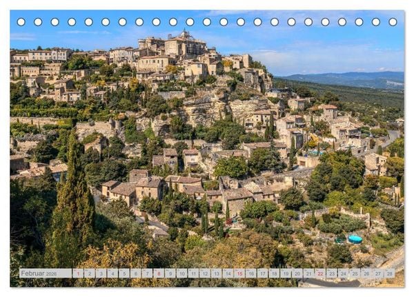 Produktbild: Provence, der sinnliche S&uuml;den Frankreichs (Tischkalender 2026 DIN A5 quer), CALVENDO Monatskalender
