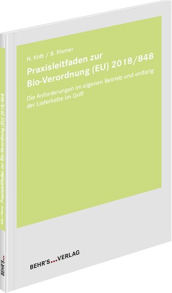 Produktbild: Praxisleitfaden zur Bio-Verordnung (EU) 2018/848