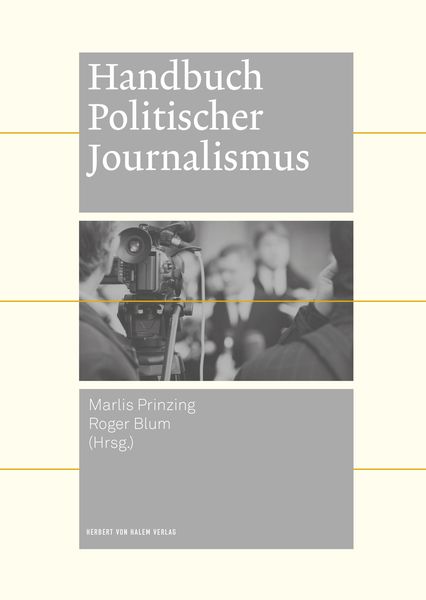 Produktbild: Handbuch politischer Journalismus