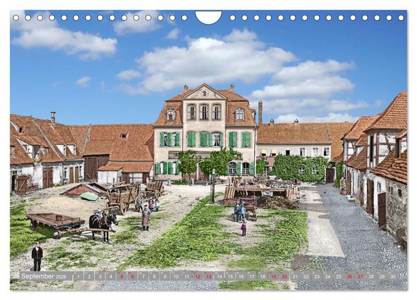 Produktbild: Leipzig zur Kaiserzeit in Farbe (Wandkalender 2026 DIN A4 quer), CALVENDO Monatskalender