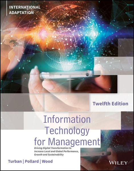 Produktbild: Information Technology for Management