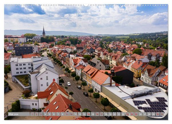 Produktbild: Ein Blick auf Leinefelde-Worbis (Wandkalender 2026 DIN A2 quer), CALVENDO Monatskalender