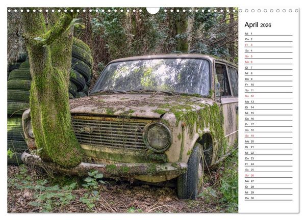Produktbild: Rostlauben - vergessene Klassiker (Wandkalender 2026 DIN A3 quer), CALVENDO Monatskalender