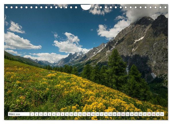 Produktbild: Natur im Aostatal (Wandkalender 2026 DIN A4 quer), CALVENDO Monatskalender