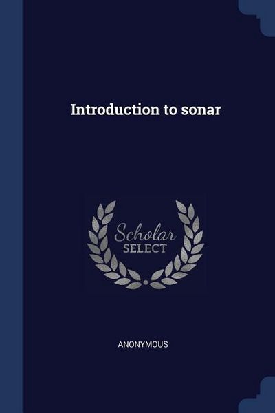 Produktbild: Introduction to sonar