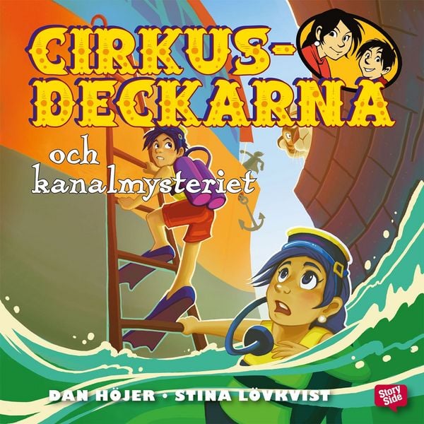 Produktbild: Cirkusdeckarna och kanalmysteriet