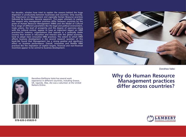 Produktbild: Why do Human Resource Management practices differ across countries?