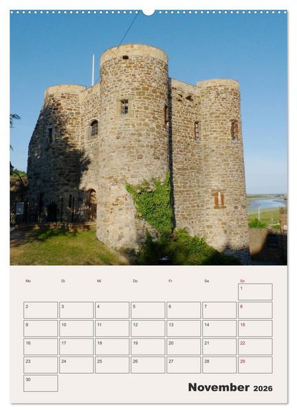 Produktbild: Lovely England Wundersch&ouml;ne Reiseeindr&uuml;cke (Wandkalender 2026 DIN A2 hoch), CALVENDO Monatskalender
