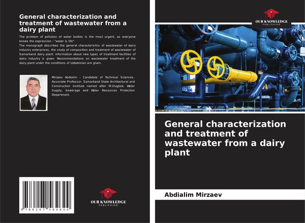 Produktbild: General characterization and treatment of wastewater from a dairy plant