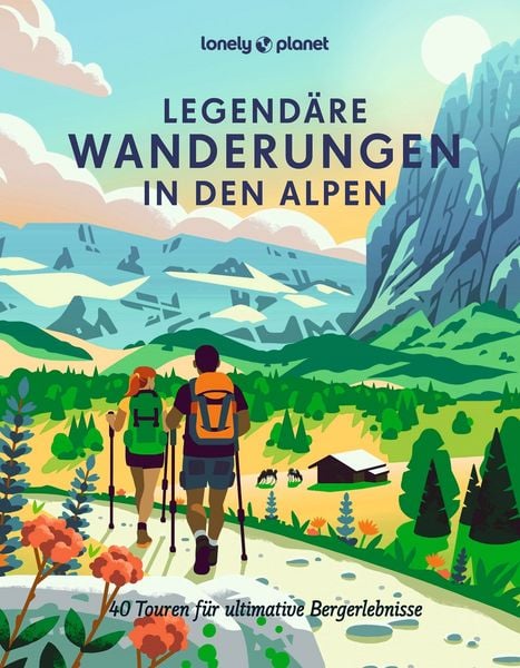 Produktbild: LONELY PLANET Bildband Legend&auml;re Wanderungen in den Alpen