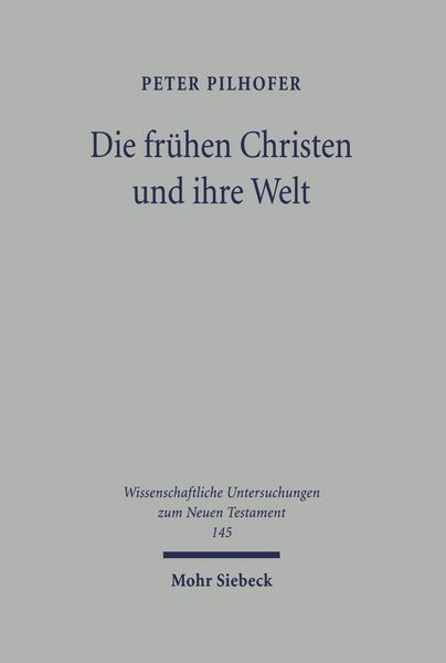 Produktbild: Die fr&uuml;hen Christen und ihre Welt