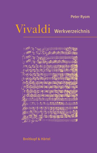 Vivaldi - Thematisch-systematisches Verzeichnis seiner Werke (RV)