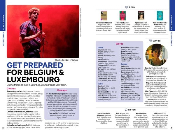 Produktbild: Lonely Planet Belgium & Luxembourg