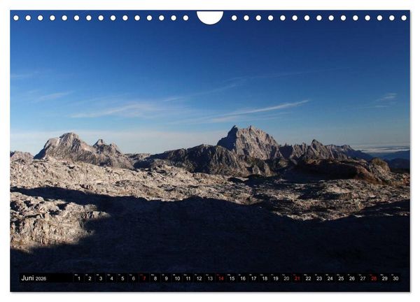 Produktbild: DIE ALPEN - Weitblicke (Wandkalender 2026 DIN A4 quer), CALVENDO Monatskalender