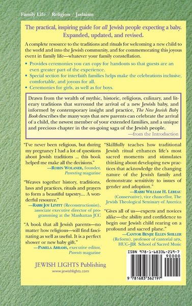 Produktbild: New Jewish Baby Book (2nd Edition)