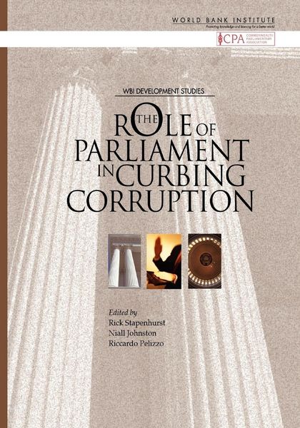 Produktbild: The Role of Parliaments in Curbing Corruption