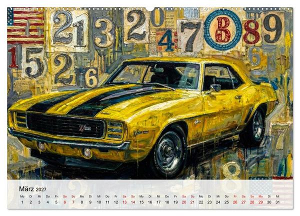 Produktbild: Steroide auf vier R&auml;dern (Wandkalender 2027 DIN A2 quer), CALVENDO Monatskalender