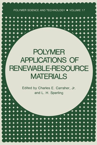 Produktbild: Polymer Applications of Renewable-Resource Materials