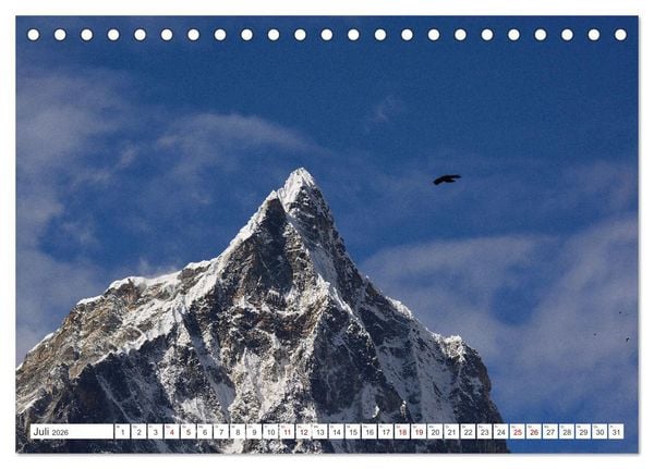 Produktbild: Im Reich des Sagarmatha (Tischkalender 2026 DIN A5 quer), CALVENDO Monatskalender
