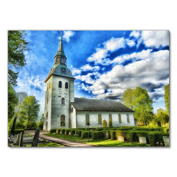 Produktbild: Lais Puzzle Kirche V&auml;rmland Schweden 500 Teile
