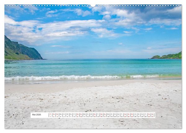 Produktbild: Norwegen - ein traumhaftes Reiseziel (hochwertiger Premium Wandkalender 2026 DIN A2 quer), Kunstdruck in Hochglanz