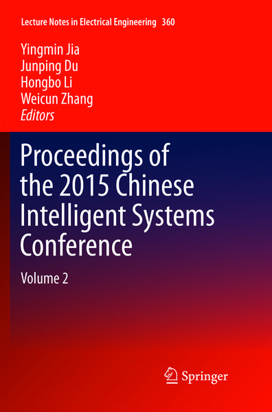 Produktbild: Proceedings of the 2015 Chinese Intelligent Systems Conference