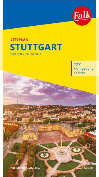 Falk Cityplan Stuttgart 1:21.000, Sonstige von , MairDuMont, 9783827900388