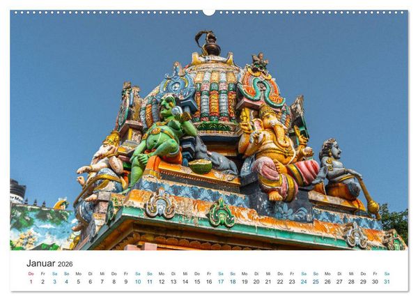 Produktbild: Traumziel Sri Lanka (hochwertiger Premium Wandkalender 2026 DIN A2 quer), Kunstdruck in Hochglanz