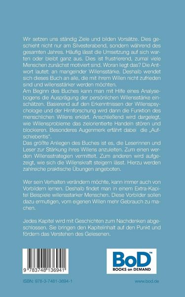 Produktbild: Mehr Willensst&auml;rke