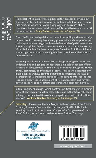 Produktbild: New Directions in Political Science