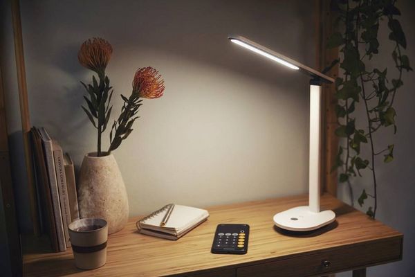 Produktbild: Philips LED Ivory DSK203 8719514420410 LED-Schreibtischleuchte LED LED fest eingebaut 5 W Wei&szlig;