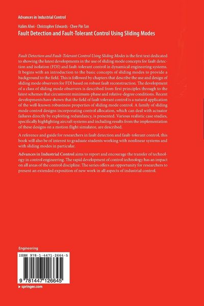 Produktbild: Fault Detection and Fault-Tolerant Control Using Sliding Modes