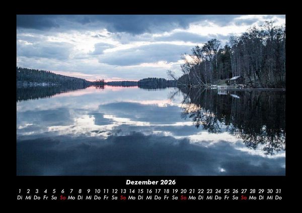 Produktbild: Die Seen der Erde 2026 Fotokalender DIN A3