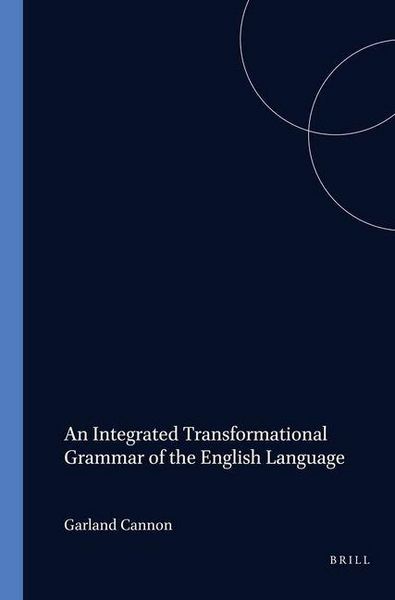 Produktbild: An Integrated Transformational Grammar of the English Language