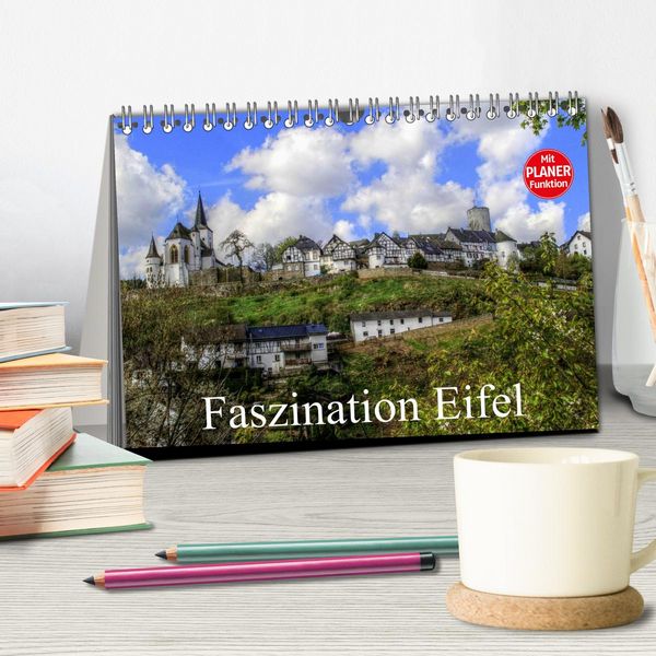 Produktbild: Faszination Eifel (Tischkalender 2026 DIN A5 quer), CALVENDO Monatskalender