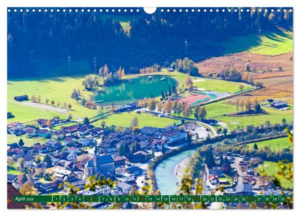 Produktbild: Piesendorf & Niedernsill (Wandkalender 2026 DIN A3 quer), CALVENDO Monatskalender