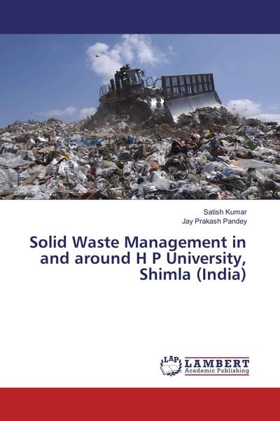 Produktbild: Solid Waste Management in and around H P University, Shimla (India)