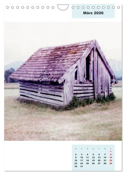 Produktbild: Blaues Land (Wandkalender 2026 DIN A4 hoch), CALVENDO Monatskalender